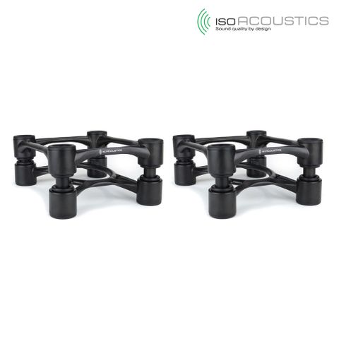 IsoAcoustics Aperta 喇叭架 避震腳架 黑色  (1組2個)