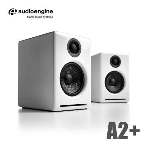 HowHear代理美國品牌Audioengine A2+ wireless主動式立體聲藍牙書架喇叭-白