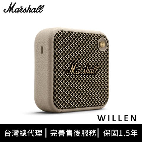 Marshall Willen II 迷你攜帶式藍牙喇叭 - 奶油白