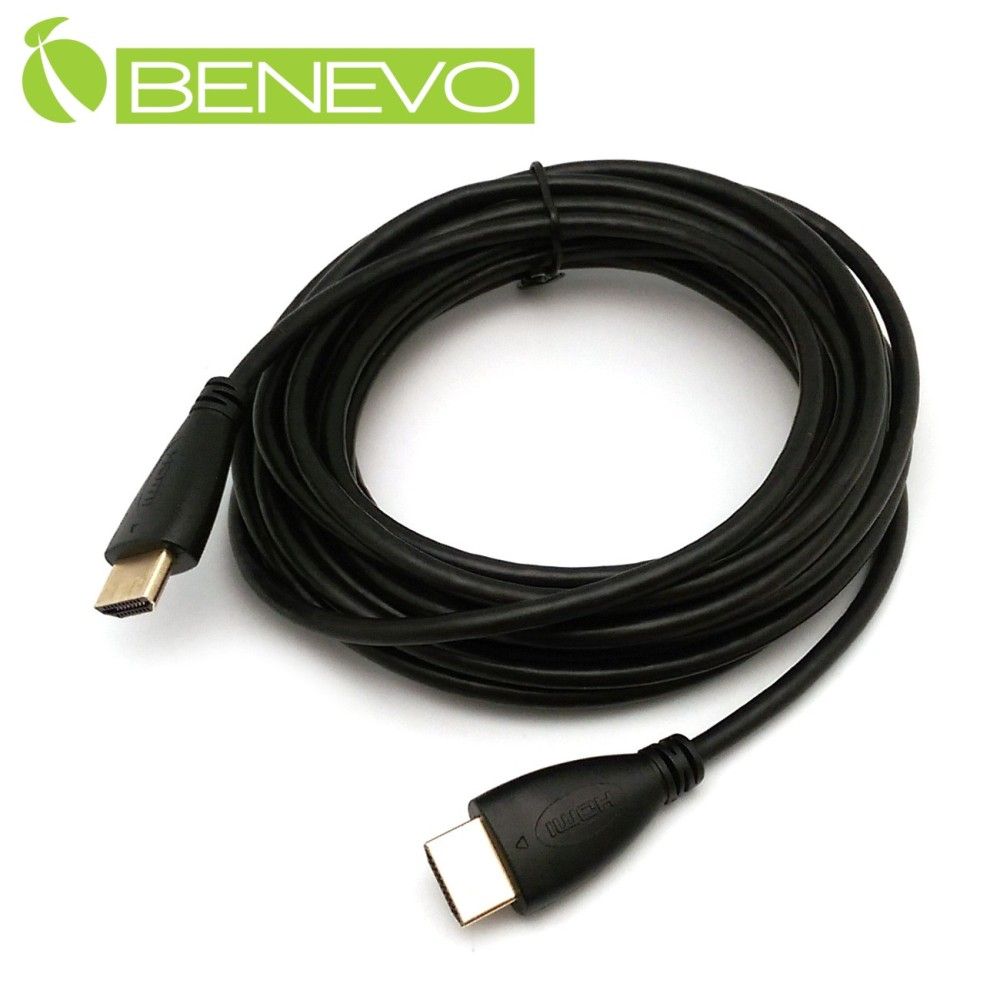 Benevo 超細型 5M HDMI1.4版影音連接線 (BHDMI4050SC)