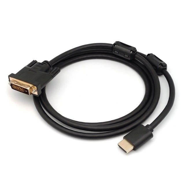 Benevo  2米 DVI(公)轉HDMI(公)高畫質視訊連接線支援雙向互轉 (BHDMIMDVIM201)