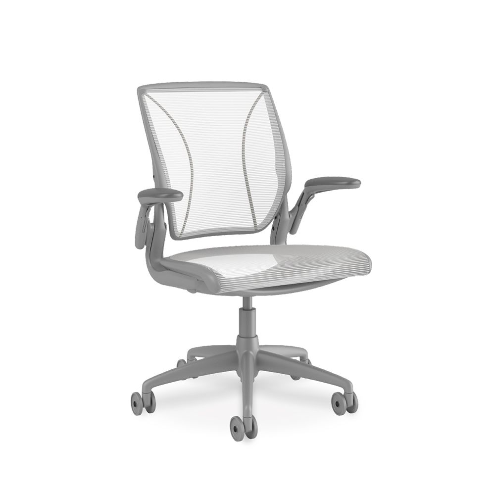 Humanscale 專業人體工學椅-Diffrient World Chair-辦公椅/電腦椅首選品牌/灰框白網