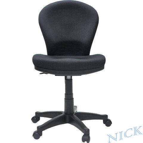 【NICK】 氣壓式布面辦公椅(兩色可選)