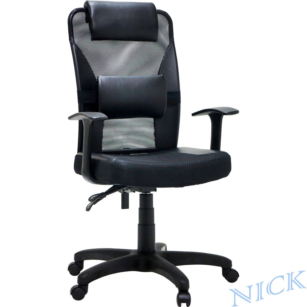 NICK  高透氣網背調整式腰靠主管椅