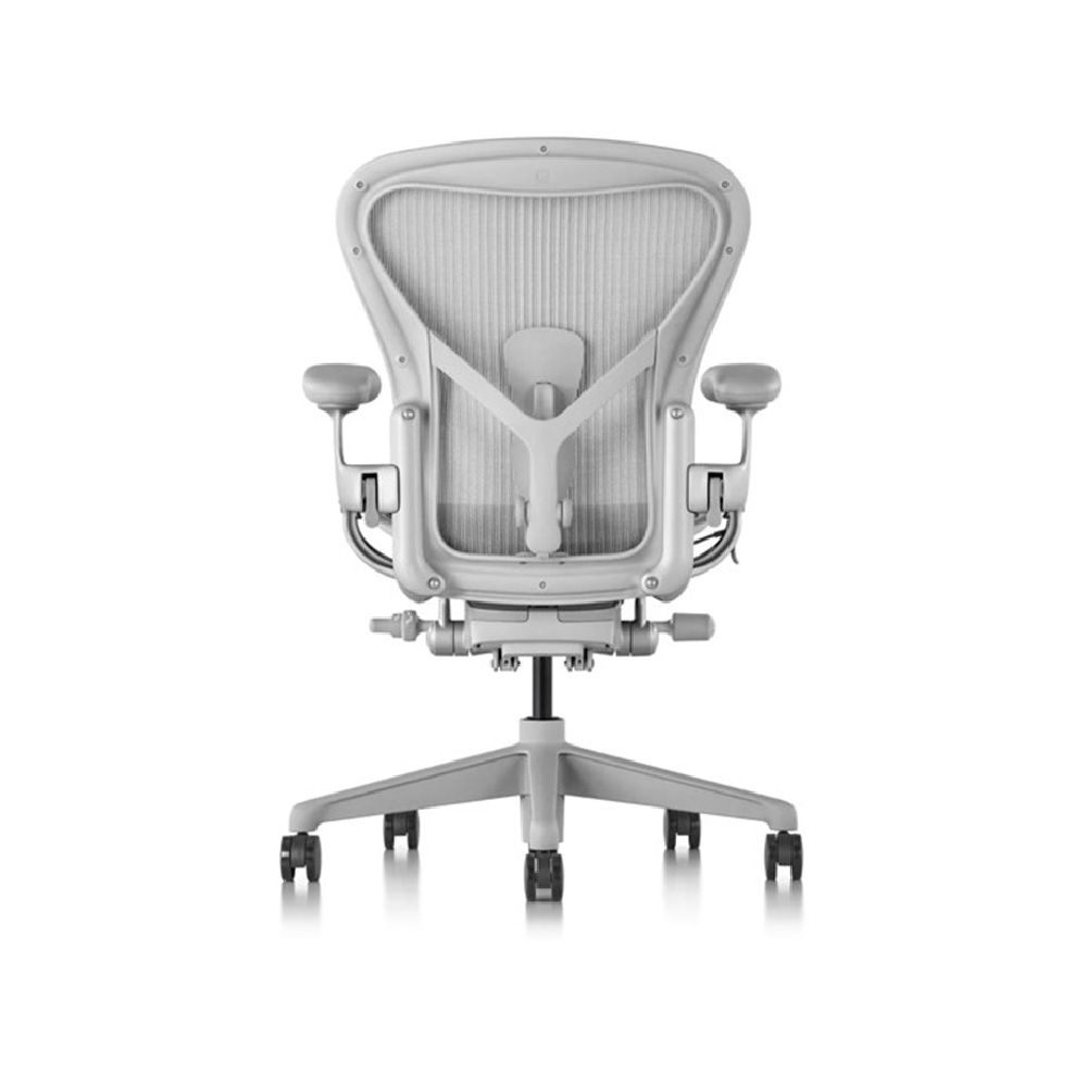 Herman Miller 【世代家具】 Aeron 人體工學椅 - C SIZE｜全功能｜礦石白｜原廠授權代理商