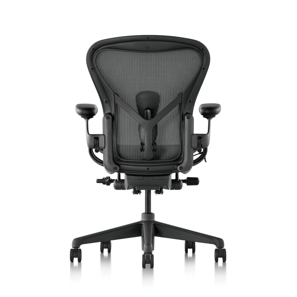 Herman Miller 【世代家具】Aeron 人體工學椅 - B SIZE｜全功能｜石墨黑｜原廠授權代理商