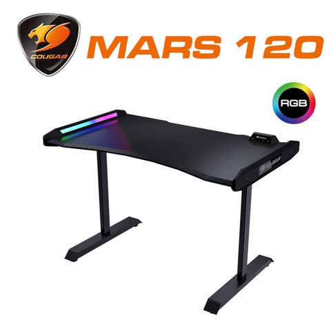原廠火速出貨【COUGAR 美洲獅】MARS 120 戰神電競桌 電腦桌