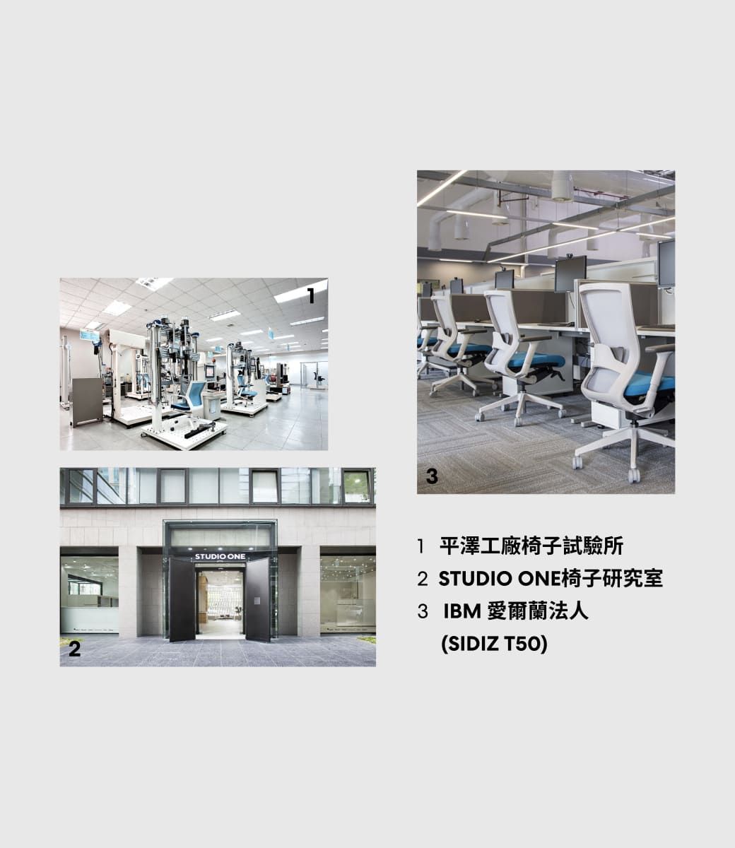 N23STUDIO ONE 平澤工廠椅子試験所2 STUDIO ONE3 IBM 愛爾蘭法人(SIDIZ T50)