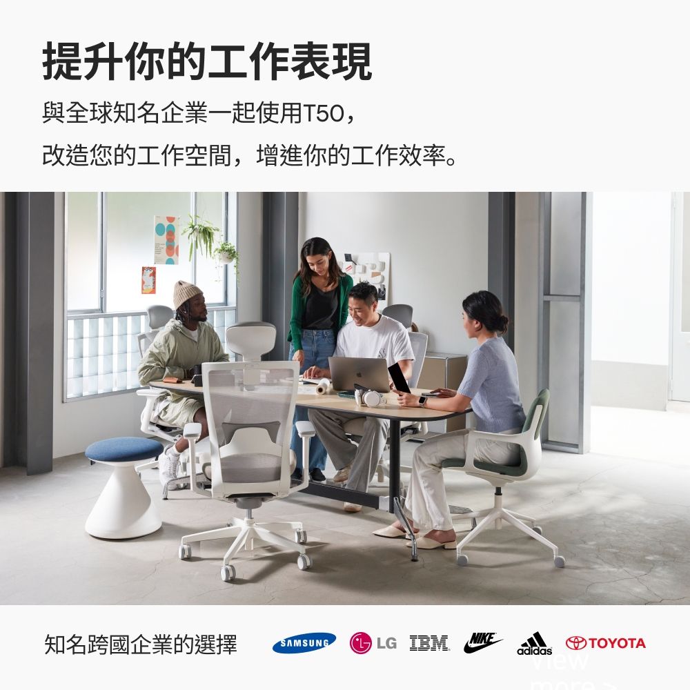 SIDIZ T50 高階人體工學椅(辦公椅 電腦椅 透氣網椅)
