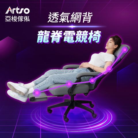 Artso 亞梭傢俬 ES龍脊電競椅(自行組裝/電腦椅/人體工學椅/辦公椅)