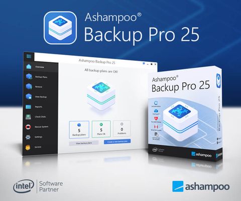 Ashampoo Backup Pro 25  - 全新專業備份軟體 (多國語言下載版)