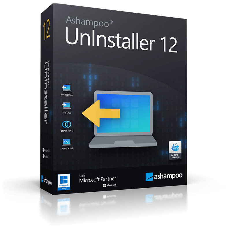 Ashampoo  UnInstaller 12  - 多功能解除安裝軟體工具 (多國語言下載版) 