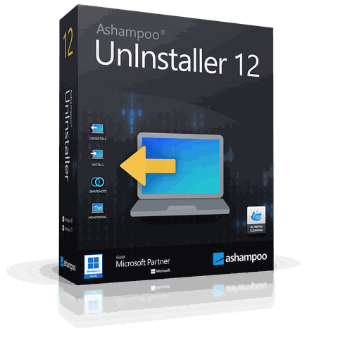 Ashampoo UnInstaller 12  - 多功能解除安裝軟體工具 (多國語言下載版)