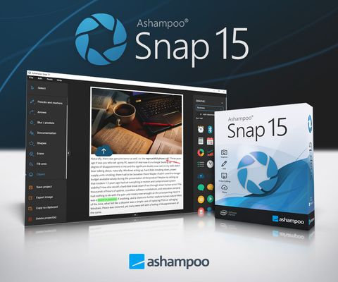 Ashampoo Snap 15 - 擷取和編輯在您螢幕上的一切與教學錄影軟體 (多國語言下載版)功能強大的螢幕擷取畫面和錄影軟體，包含簡單後製工具與輕鬆分享功能