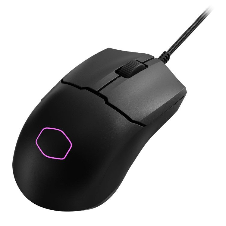 Cooler Master 酷碼 MM712 Wired 超輕有線電競滑鼠(消光黑)