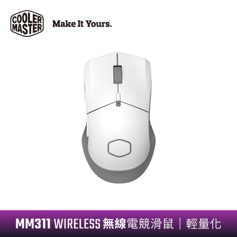 Cooler Master 酷碼 MM311 無線電競滑鼠【白】