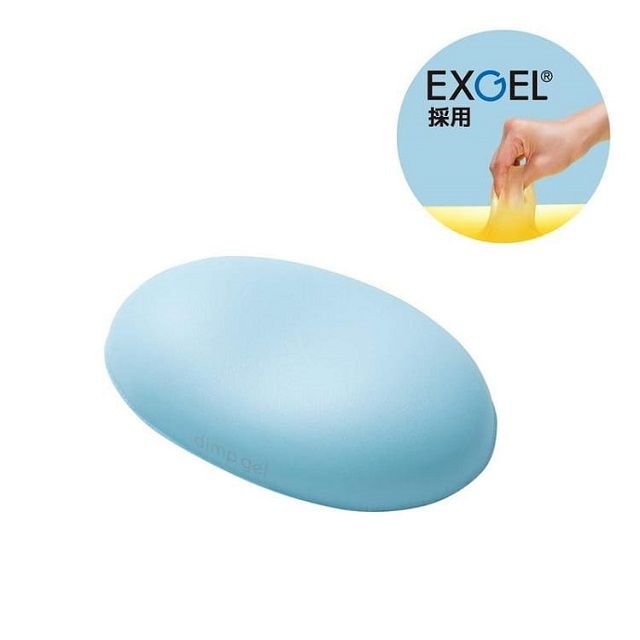 ELECOM  dimp gel日本頂級舒壓墊-天藍