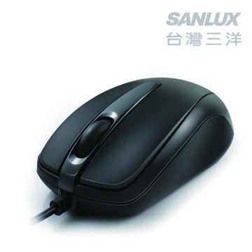 SANLUX 台灣三洋 超手感USB有線光學鼠