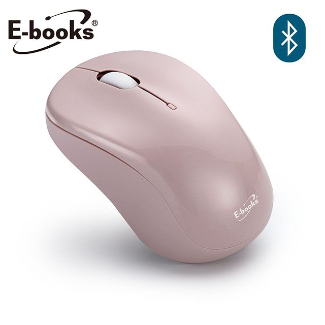 E-books  M58 藍牙超靜音無線滑鼠-粉