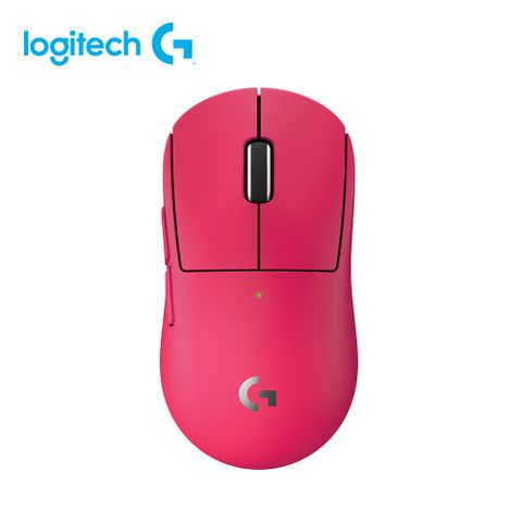 Logitech G PRO X SUPERLIGHT 2C 無線輕量化電競滑鼠-小手版/桃紅