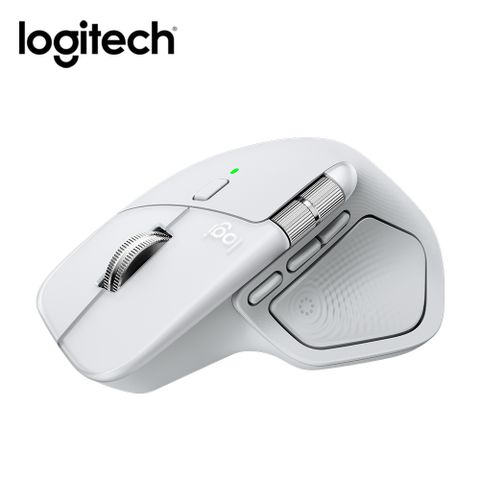 Logitech 羅技 MX Master 4 For Mac 無線智能滑鼠 珍珠白