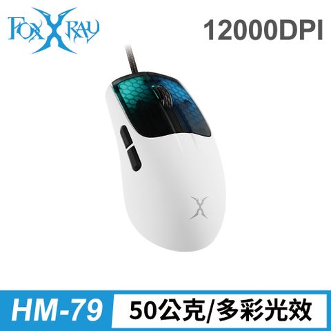 FOXXRAY 狐鐳 極輕彩繪止滑貼電競滑鼠(FXR-HM-79) 超輕量 50g