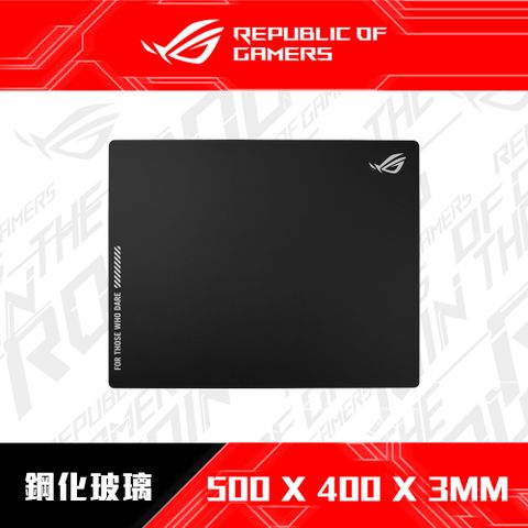 ASUS ROG 華碩 Moonstone Ace L 電競滑鼠墊(黑/白)