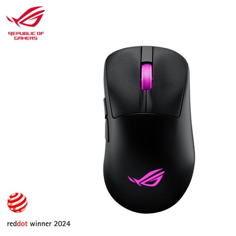 ASUS 華碩 ROG Keris II Origin 無線電競滑鼠 黑色
