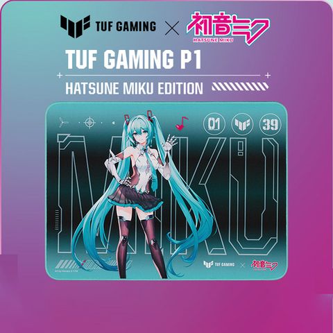TUF Gaming P1 Hatsune Miku Edition 電競鼠墊(初音聯名款)