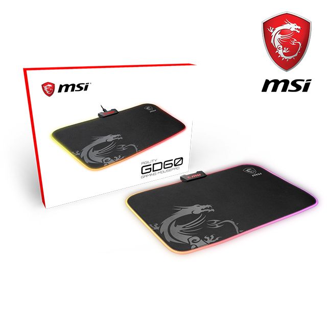 MSI 微星 GD60  RGB 滑鼠墊