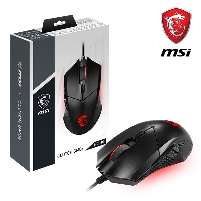 MSI 微星  GM08 電競滑鼠