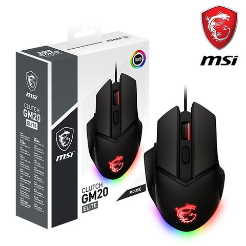 MSI CLUTCH GM20 ELITE 電競滑鼠