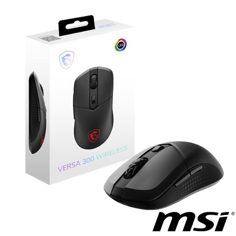 MSI 微星 VERSA 300 WIRELESS 無線電競滑鼠