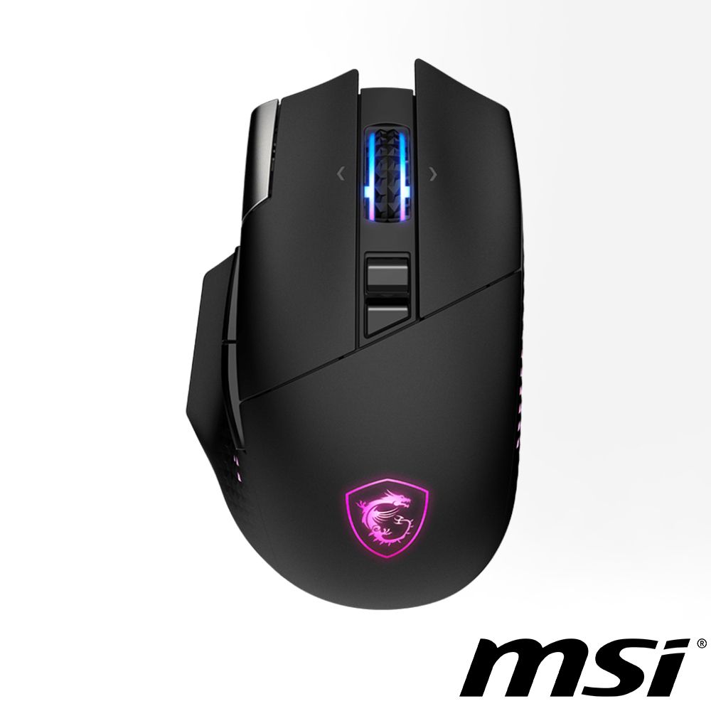 MSI 微星 VERSA PRO W + MOUSE DOCK PRO 旗艦三模電競滑鼠