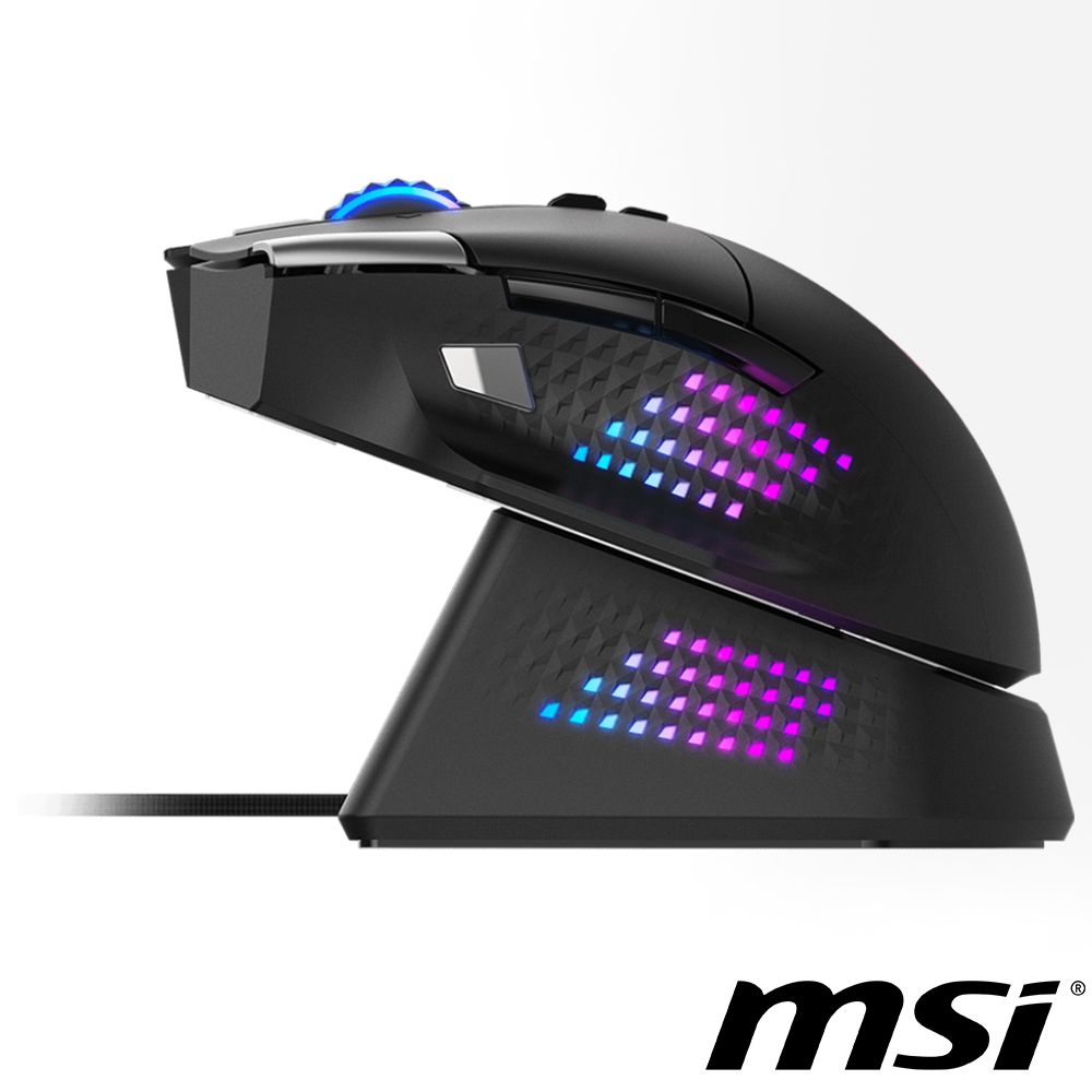 MSI 微星 VERSA PRO W + MOUSE DOCK PRO 旗艦三模電競滑鼠