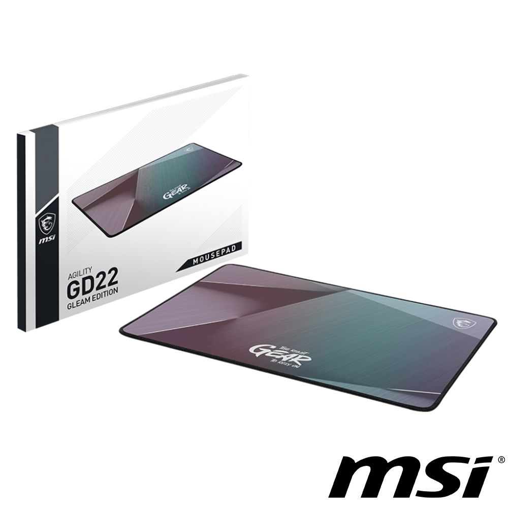 MSI 微星  AGILITY GD22 GLEAM EDITION 電競滑鼠墊