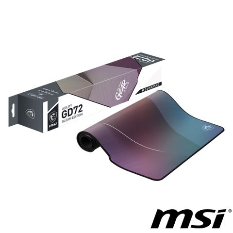 MSI 微星 AGILITY GD72 GLEAM EDITION 電競滑鼠墊