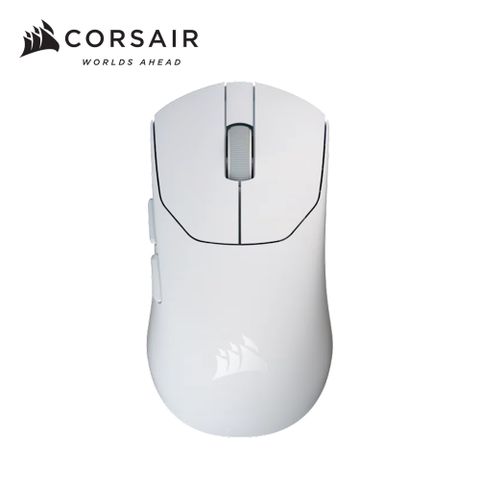 海盜船Corsair SABRE 聖劍 V2 Pro Ultralight RGB超輕量無線滑鼠【白】