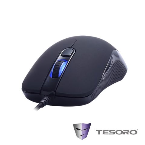 【TESORO 鐵修羅】Sharur RGB 殺戮SE電競光學滑鼠-黑