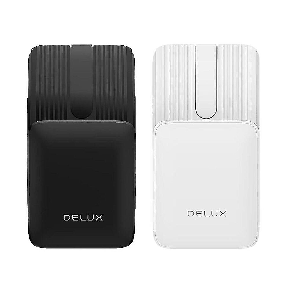 DeLUX  MF10 Pro 輕巧摺疊滑鼠(含雷射筆功能) 迷你滑鼠 便攜滑鼠 辦公滑鼠 藍牙滑鼠 口袋滑鼠