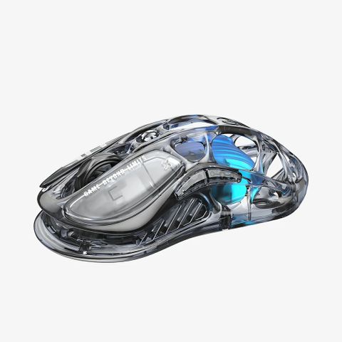 【◇Gravastar◇】MERCURY 水星無線電競滑鼠 M2 透明黑