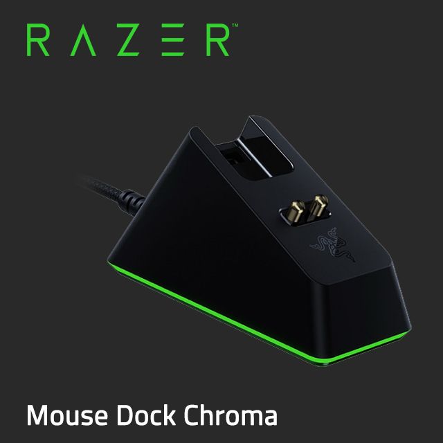 雷蛇RAZER 滑鼠充電底座幻彩版- PChome 24h購物