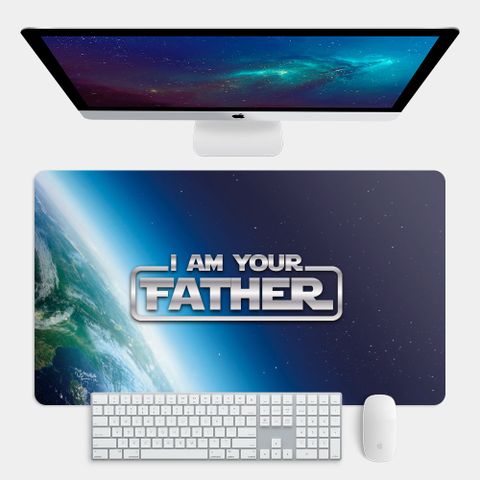 I AM YOUR FATHER 大尺寸 電競滑鼠墊 餐墊 辦公桌墊