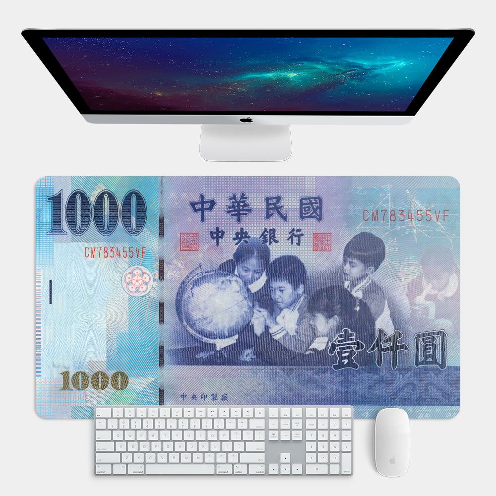 PIXOSTYLE 新台幣一千元 大尺寸 電競滑鼠墊 餐墊 辦公桌墊