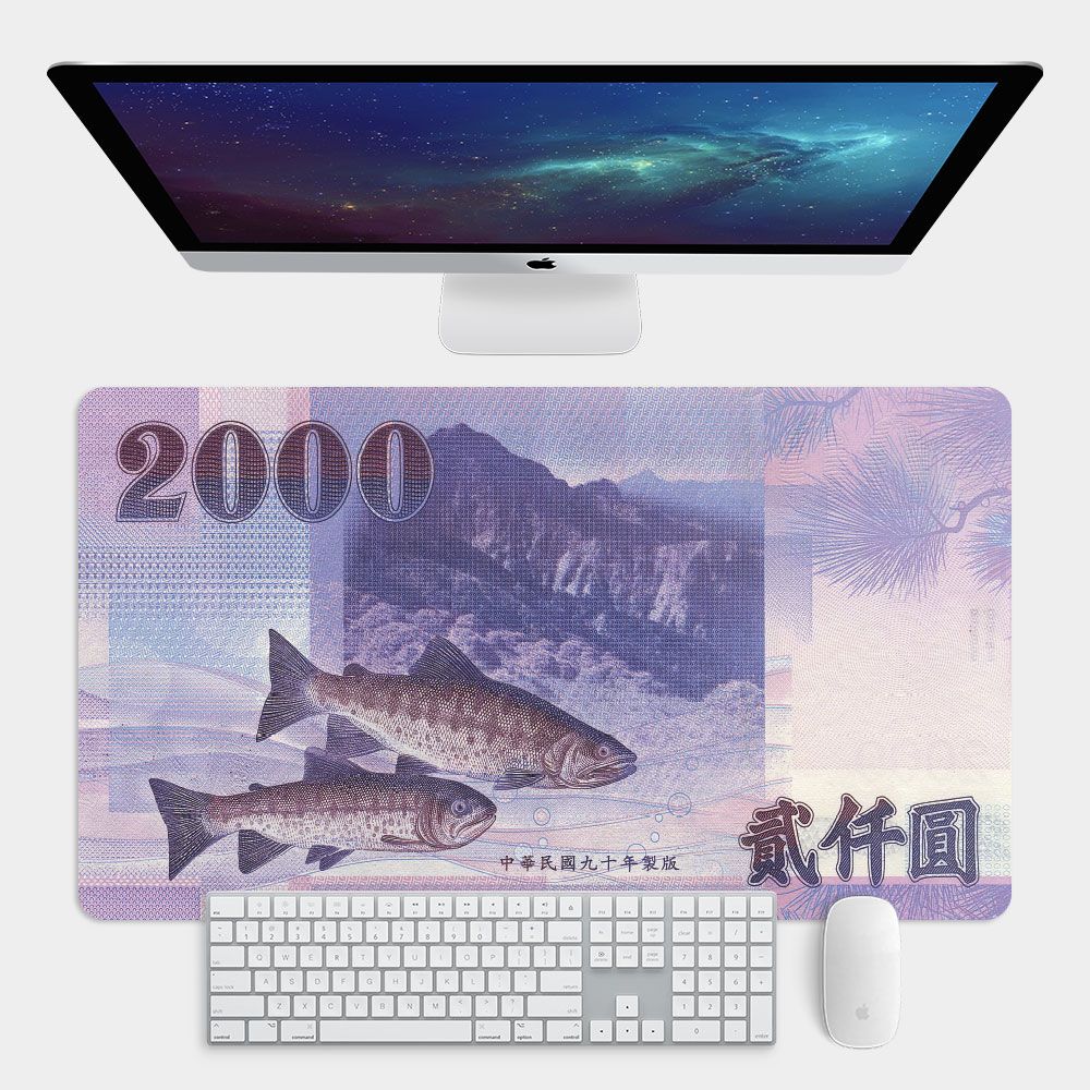 PIXOSTYLE 新台幣二千元 大尺寸 電競滑鼠墊 餐墊 辦公桌墊