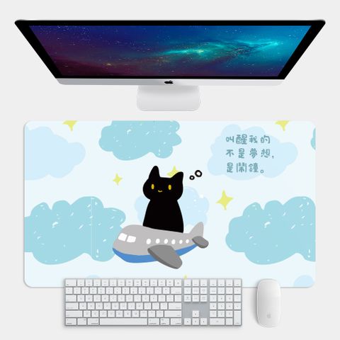 滿版貓咪 大尺寸 電競滑鼠墊 餐墊 辦公桌墊