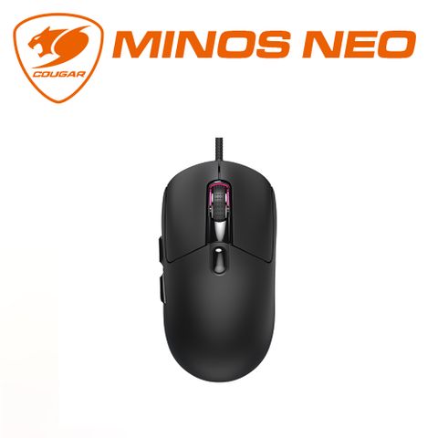 COUGAR 美洲獅 MINOS NEO 有線電競滑鼠 RGB 黑色