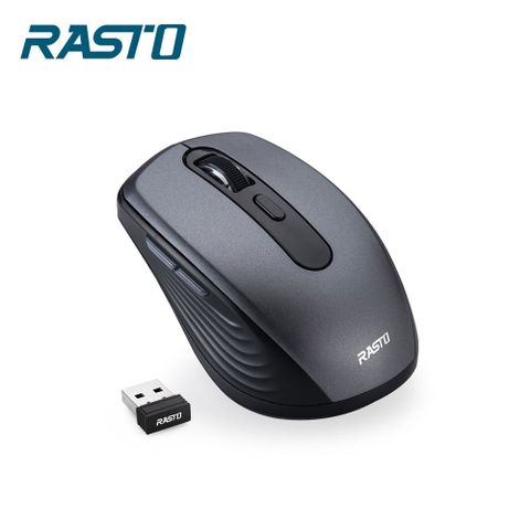 RASTO RM29 銀翼六鍵式超靜音無線滑鼠