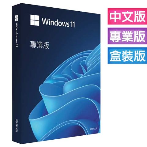 Windows 11 專業中文版 完整盒裝版