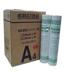 TOSHIMA 210傳真感熱紙 (12入)